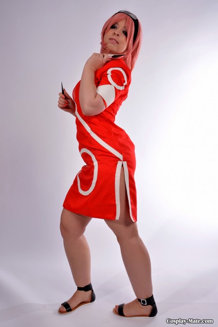 Cosplay Sakura pelada