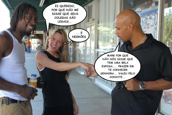 Apresentando os amigos negões