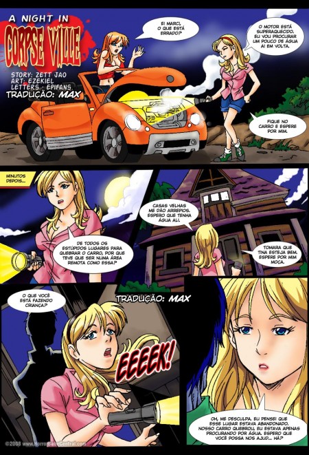 Uma noite com os zumbis