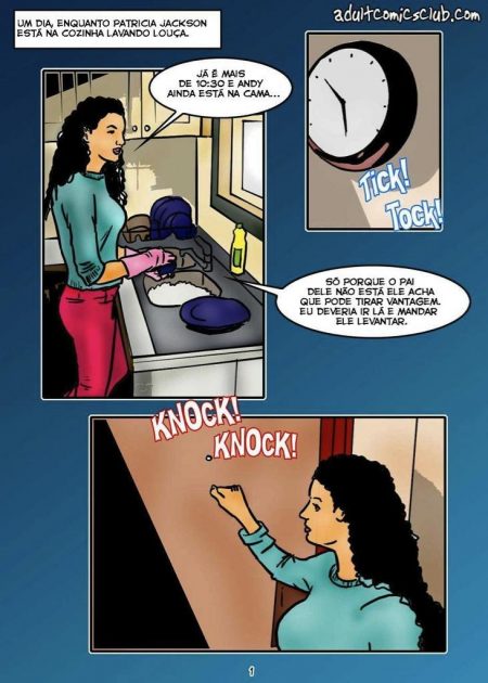 Pratricia e seu enteado - HQ