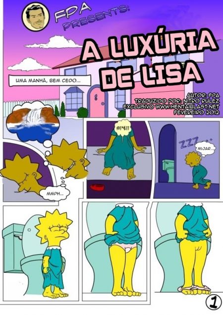 A Luxúria de Lisa Simpson - HQ