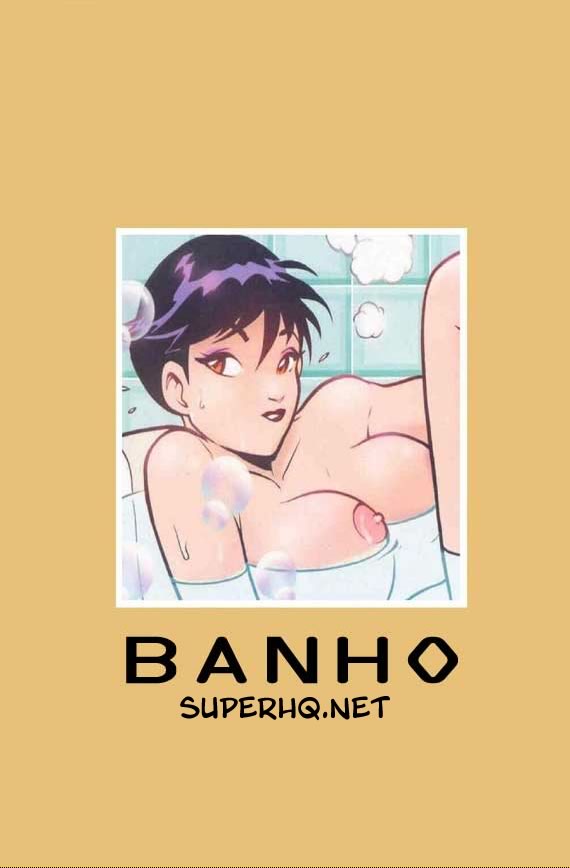 Banho com o homem invisível - HQ