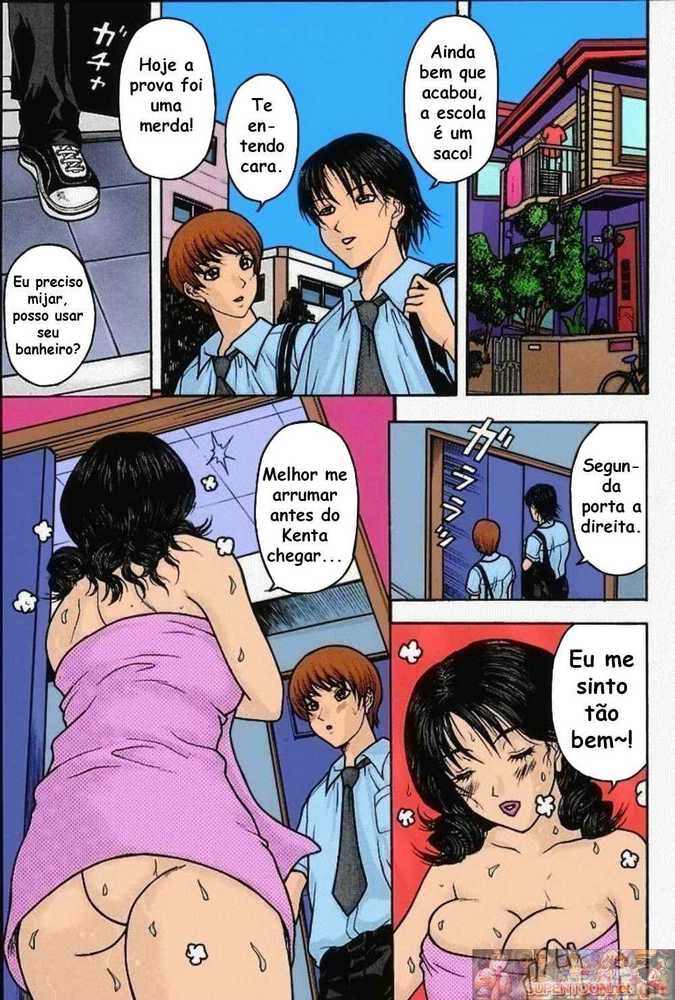 A hora do banho - HQ